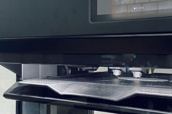 Impressora 3D em funcionamento Impressora 3D em funcionamento